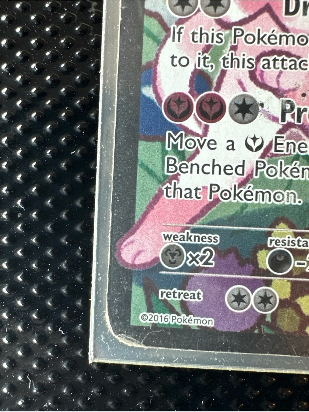 Pokemon Sylveon EX Pink Blue Green Full Art Card HP/DMG - Picture 5 of 12